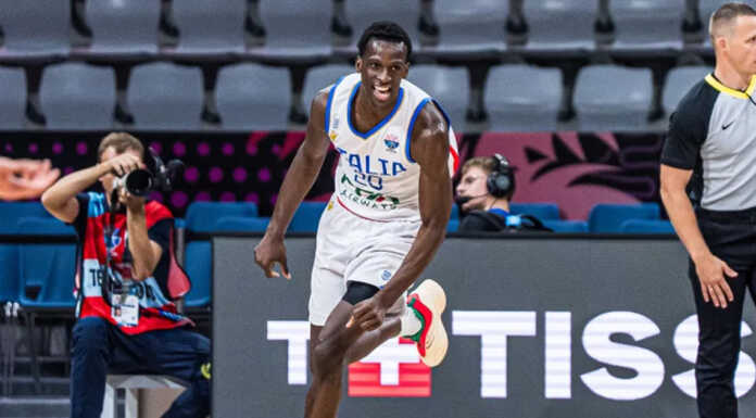Basket. Super Niang, Georgia surclassata Cipro Saliou Niang Georgia 20250830