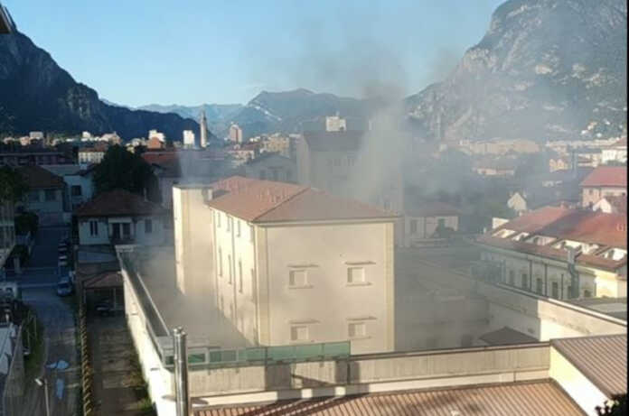 Incendio carcere pescarenico