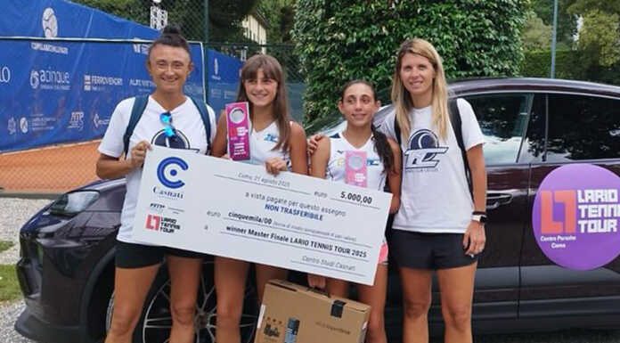 Tennis. Master Lario Tennis Tour, bene le lecchesi Lecco Tennis Club Lario Tennis Tour 20250823
