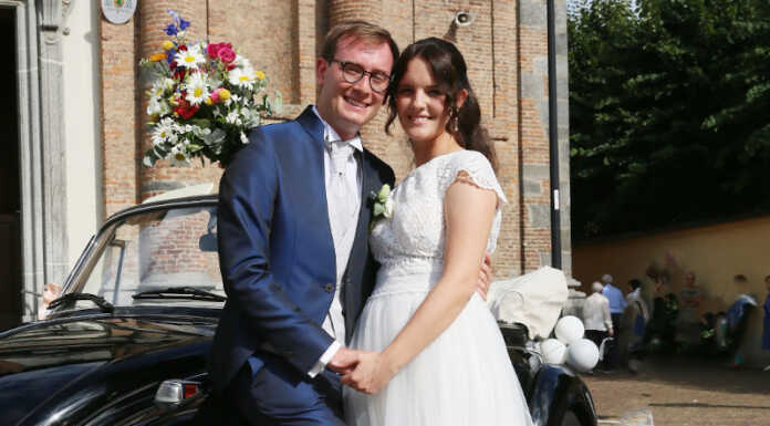 Merate, fiori d’arancio per il sindaco Mattia Salvioni