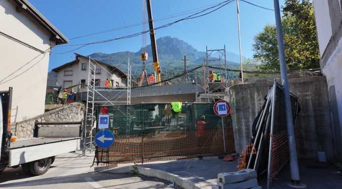 Abbadia. Il nuovo ponte ferroviario in via per Novegolo è realtà