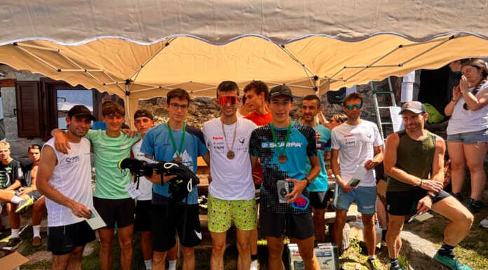 Luca Lafranconi e Martina Brambilla trionfano alla Premana – Alpe Deleguaggio Premana Alpe Deleguaggio podio maschile