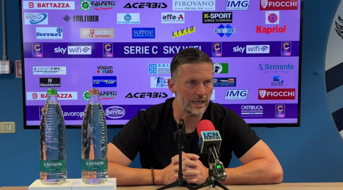 Serie C. Valente sulla vittoria col Trento: “Gruppo è unito, ma bisogna lavorare ancora” Federico Valente, Calcio Lecco
