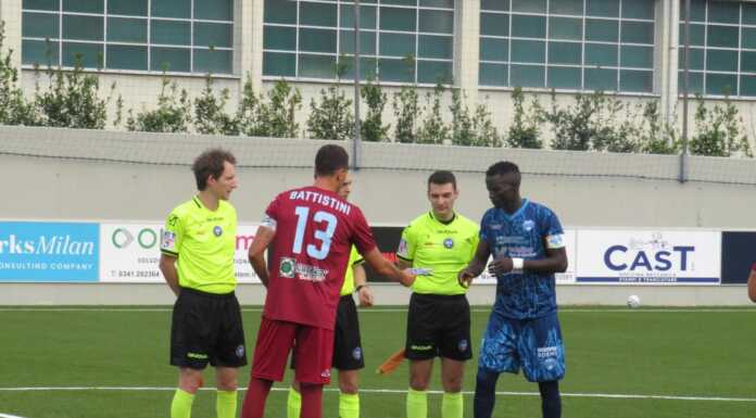 Calcio Lecco. I blucelesti battono 2-0 il Sondrio Calcio Lecco-Nuova Sondrio Amichevole estate 2025