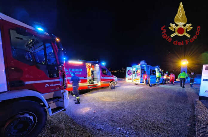 caduta pescatore lecco