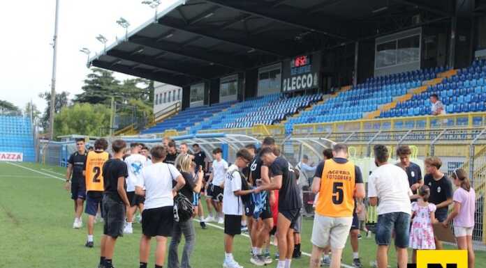 Calcio Lecco. La società apre le porte ai tifosi col primo Meet&Greet calcio lecco-allenamento aperto