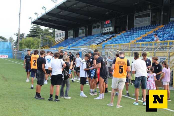 calcio lecco-allenamento aperto-26 agosto 2025-9 calcio lecco-allenamento aperto