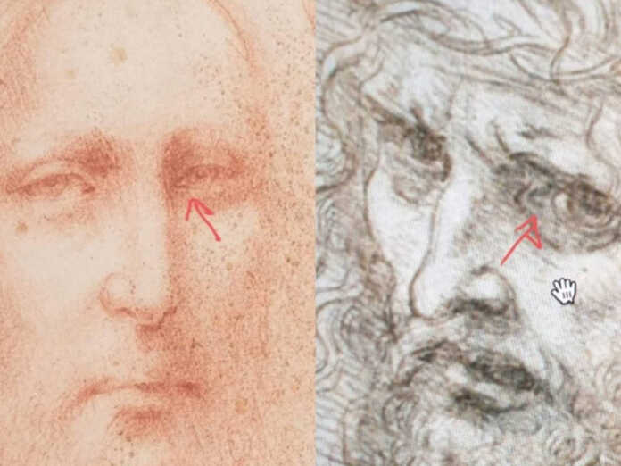 cristo di lecco firma leonardo