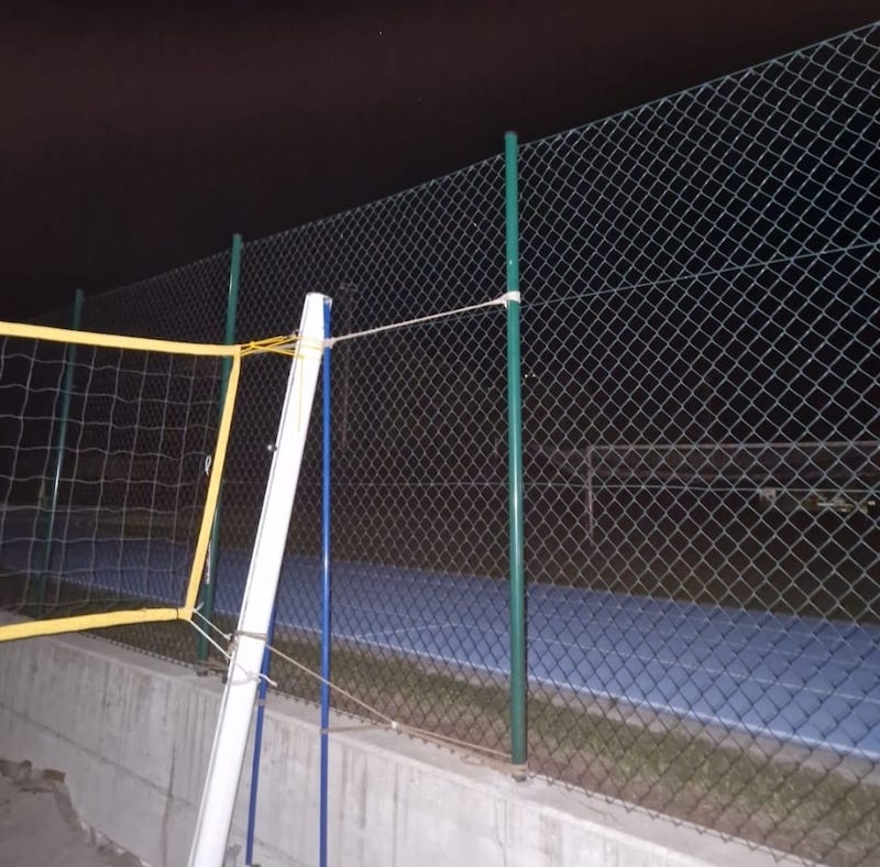 campo da beach volley dervio