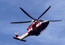 Resegone, due persone bloccate nella neve: recuperate dall’elicottero Drago drago