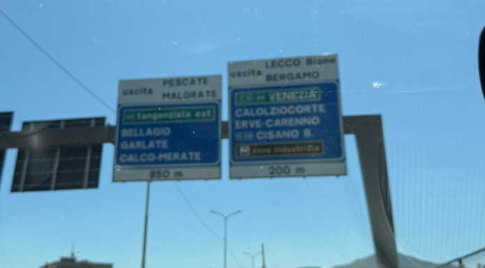 SS36. Ore 13.20 – Incidente sul Terzo Ponte, lunghe code verso Milano