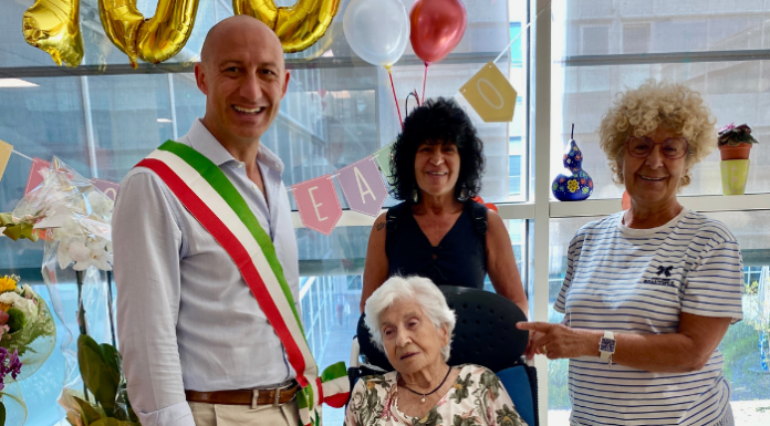 Istituti Airoldi e Muzzi. Festa per i 100 anni di Giovanna Bonfanti lecco