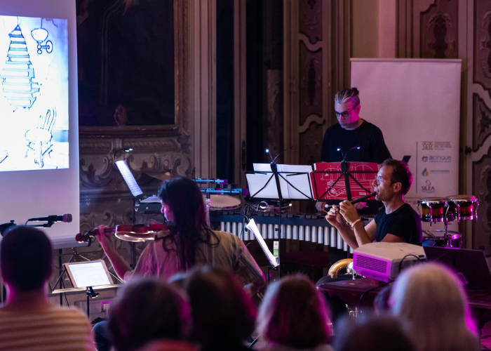 Marcello Corti Cartoon Music, foto Riccardo Caldirola