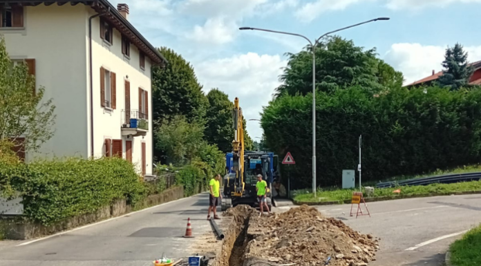 Monticello: potenziamento della rete idrica in via Diaz e via Galilei lavori
