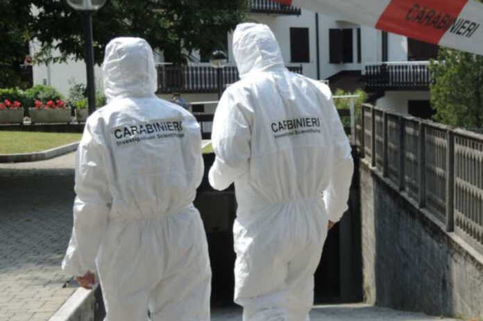 omicidio carabinieri scientifica