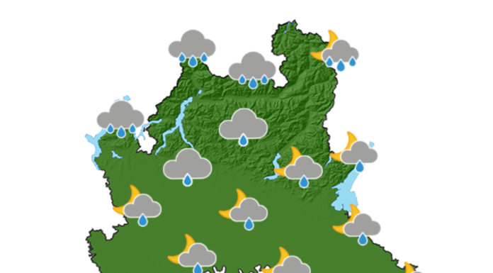 Meteo. In arrivo il maltempo con piogge e temporali previsioni meteo lombardia