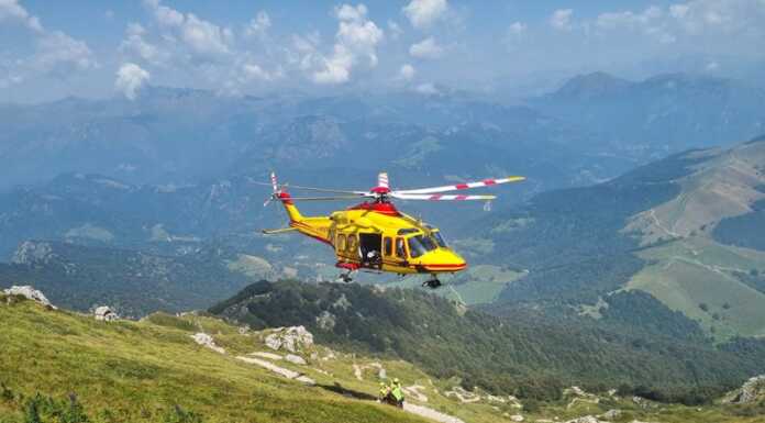 Malore in rifugio, elisoccorso escursionista in Resegone elisoccorso resegone