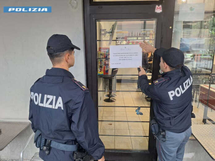 sigilli a un bar di asso