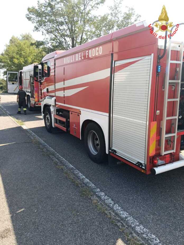 vvf calolzio incendio