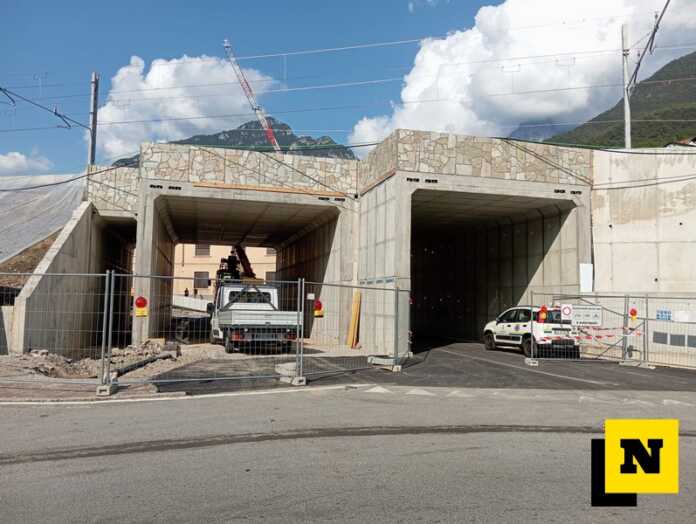 sottopasso via Parodi Mandello