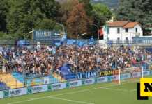 Serie C. La trasferta di Trento è vietata ai tifosi blucelesti Calcio Lecco Serie C curva nord
