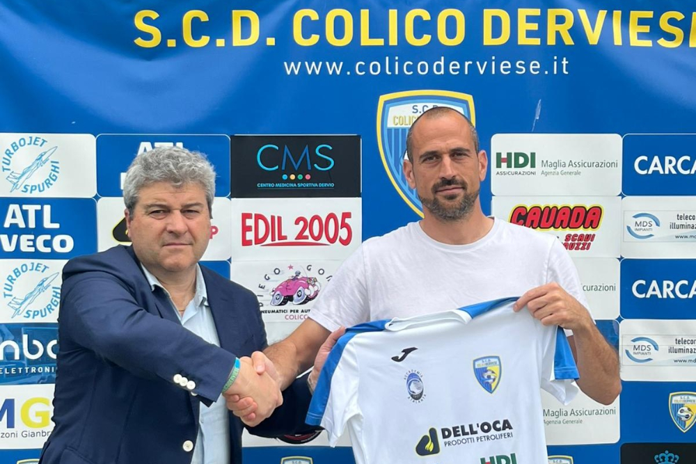 Ernesto Maglia, presidente Colico Derviese, e il ds Luca Dell'Orto