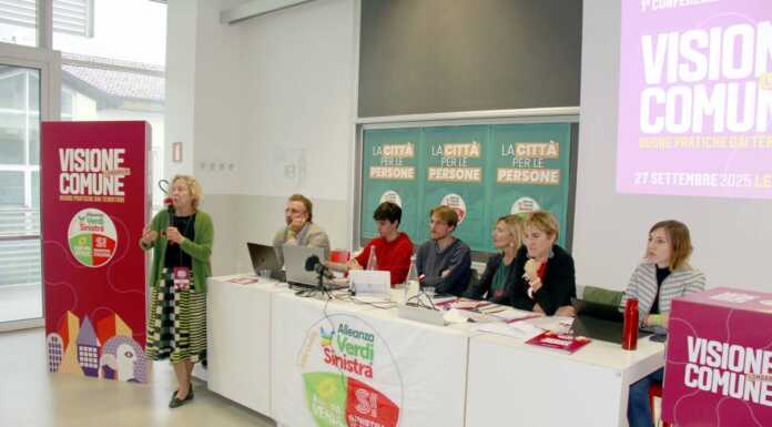 Conferenza regionale AVS a Lecco: amministratori uniti per un futuro sostenibile Un momento dell'incontro di Alleanza Verdi e Sinistra che si è tenuto a Lecco