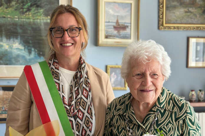 Carla Malattia 104 anni di Colico