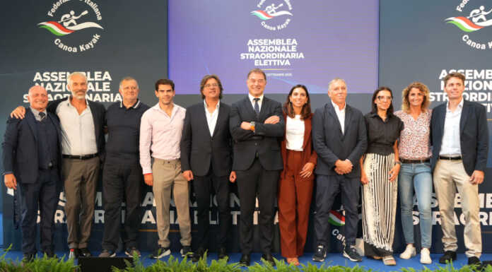 Antonio Rossi è stato eletto Presidente della Federazione Italiana Canoa Kayak