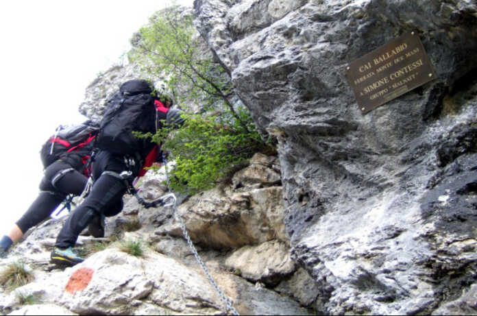 Ferrata Simone Contessi Monte Due Mani
