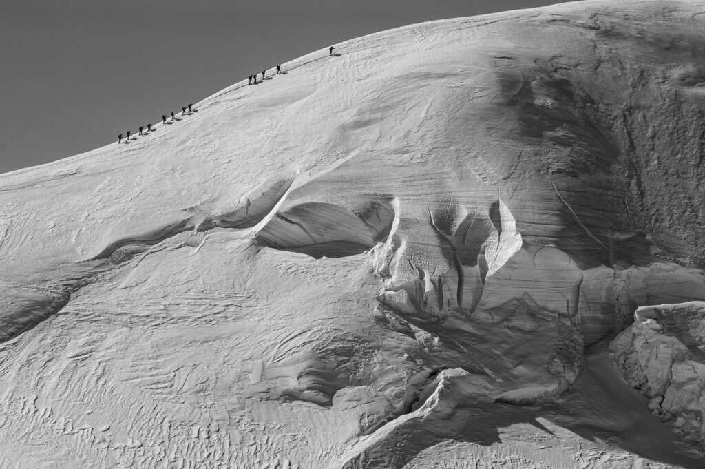 "Il triste volto del ghiacciaio" | Fotografia di Mauro Lanfranchi