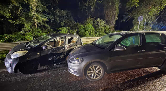 La Valletta Brianza: carambola tra auto lungo la SS342