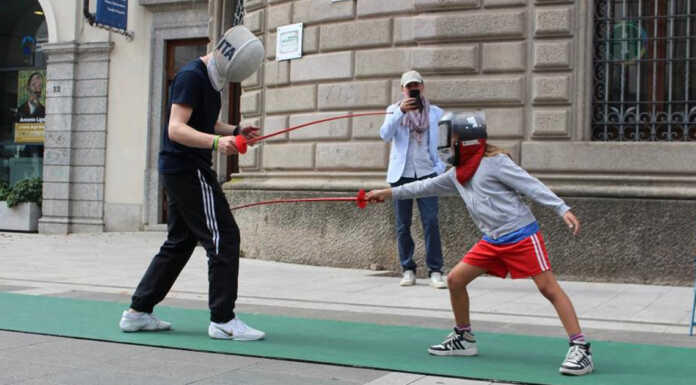 Scherma. Grande successo per la scherma in piazza! Lecco Circolo scherma Open day-2 20250914
