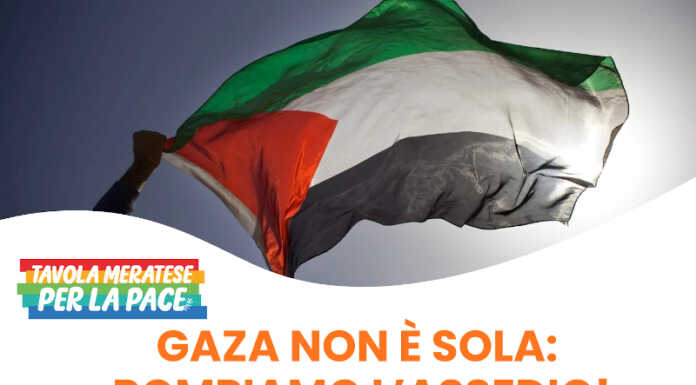 “Gaza non è sola”: il 30 a Merate una serata con proposte per restare umani