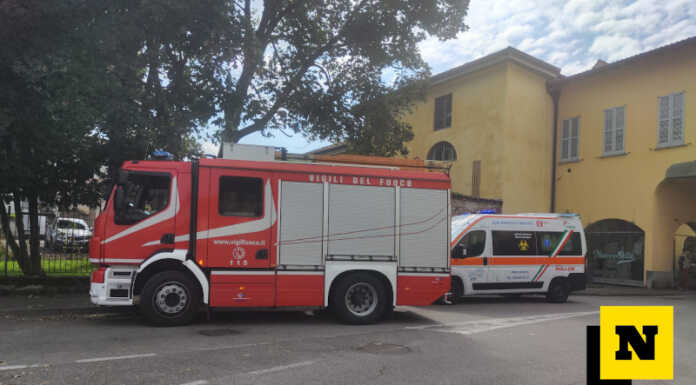 Merate, soccorsi mobilitati in un appartamento del centro