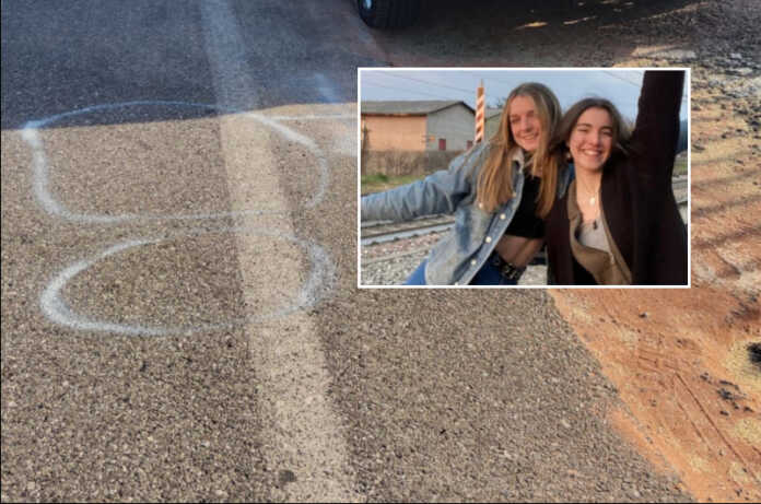 Milena e Giorgia mortale Airuno strada2