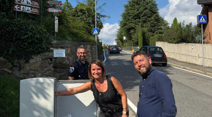 Montevecchia: via Belvedere riaperta a doppio senso monitorata dalle telecamere intelligenti