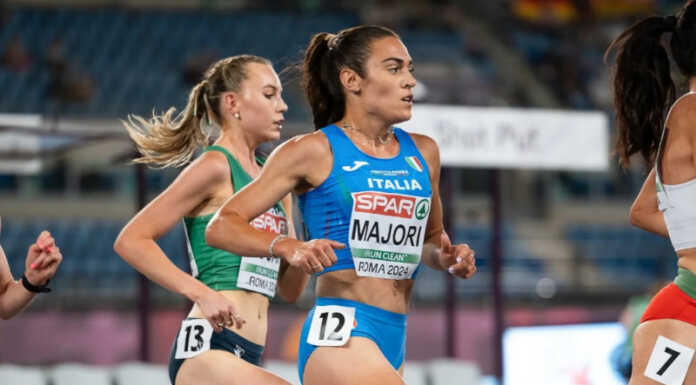 A Cernusco sul Naviglio Giulia Anderbegani vince il giavellotto Allieve