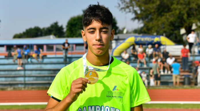 Atletica. Rayan El Azzouzi e Lucio Arienti vincono il Campionato Regionale Cadetti