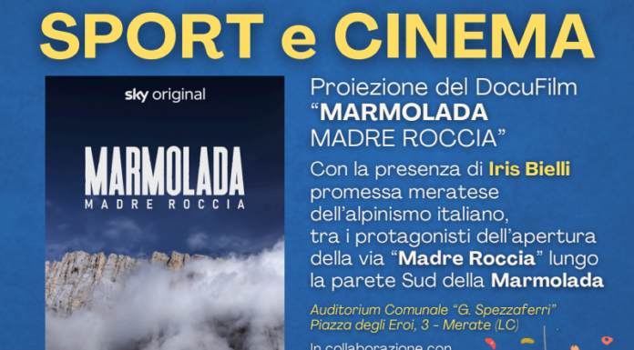 Merate, stasera la proiezione di “Marmolada Madre Roccia” con Iris Bielli