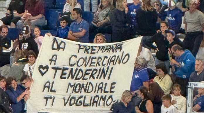 Esordio Azzurro con goleada: Gattuso parte bene, Premana applaude Tenderini La delegazione premanese presente ieri sera allo stadio di Bergamo