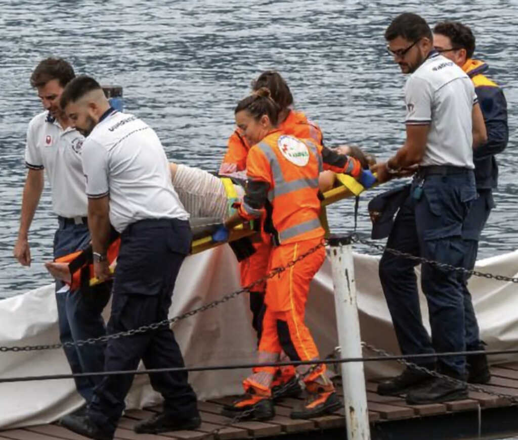 Operazione soccorso Guardia Costiera Bellagio