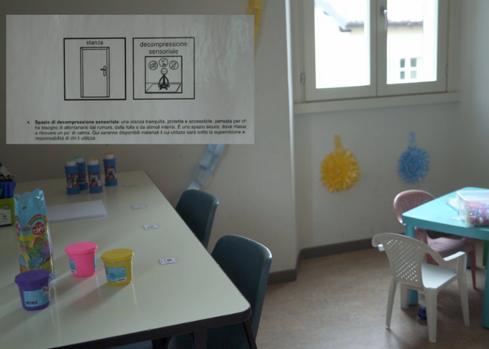 La stanza di decompressione sensoriale