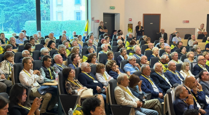 Coldiretti celebra il Giubileo. “Il cibo come ponte di pace e speranza per il futuro” La sala del Convegno