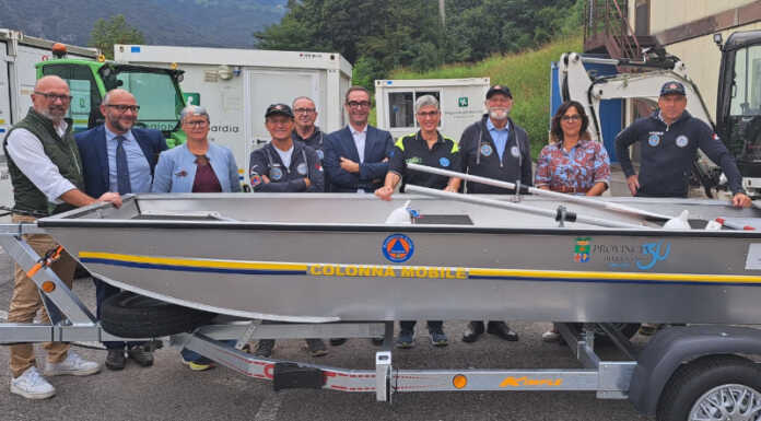 La Protezione Civile di Lecco ha un nuovo mezzo per intervenire in caso di alluvioni