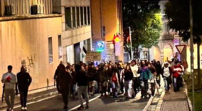 Lecco. Mobilitazione delle forze dell’ordine per un corteo pro Palestina