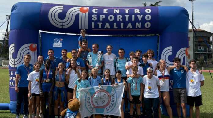 Campionato nazionale di atletica su pista, Virtus Calco secondo nella classifica generale di società