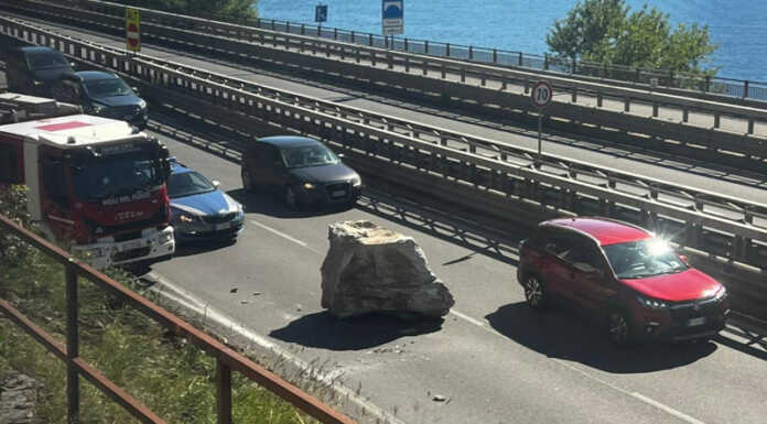 Frana sulla SS36, martedì chiusura breve tra Lecco e Abbadia per i disgaggi frana ss36