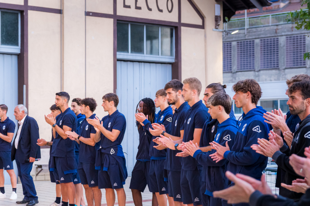 Calcio Lecco, Presentazione squadra -photo credits Huiala Eduard
