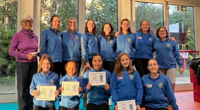 Merate per lo Sport. L’AS Merate Gym premiata per il trionfo nazionale delle Allieve B